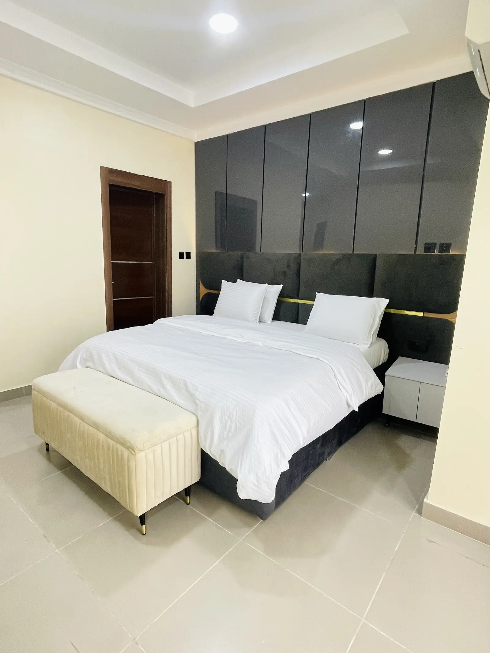 Third bedroom with fitted wardrobes